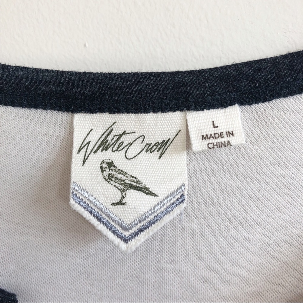 BUCKLE WHITE CROW White Graphic Ride Free Tee - Picture 3 of 4